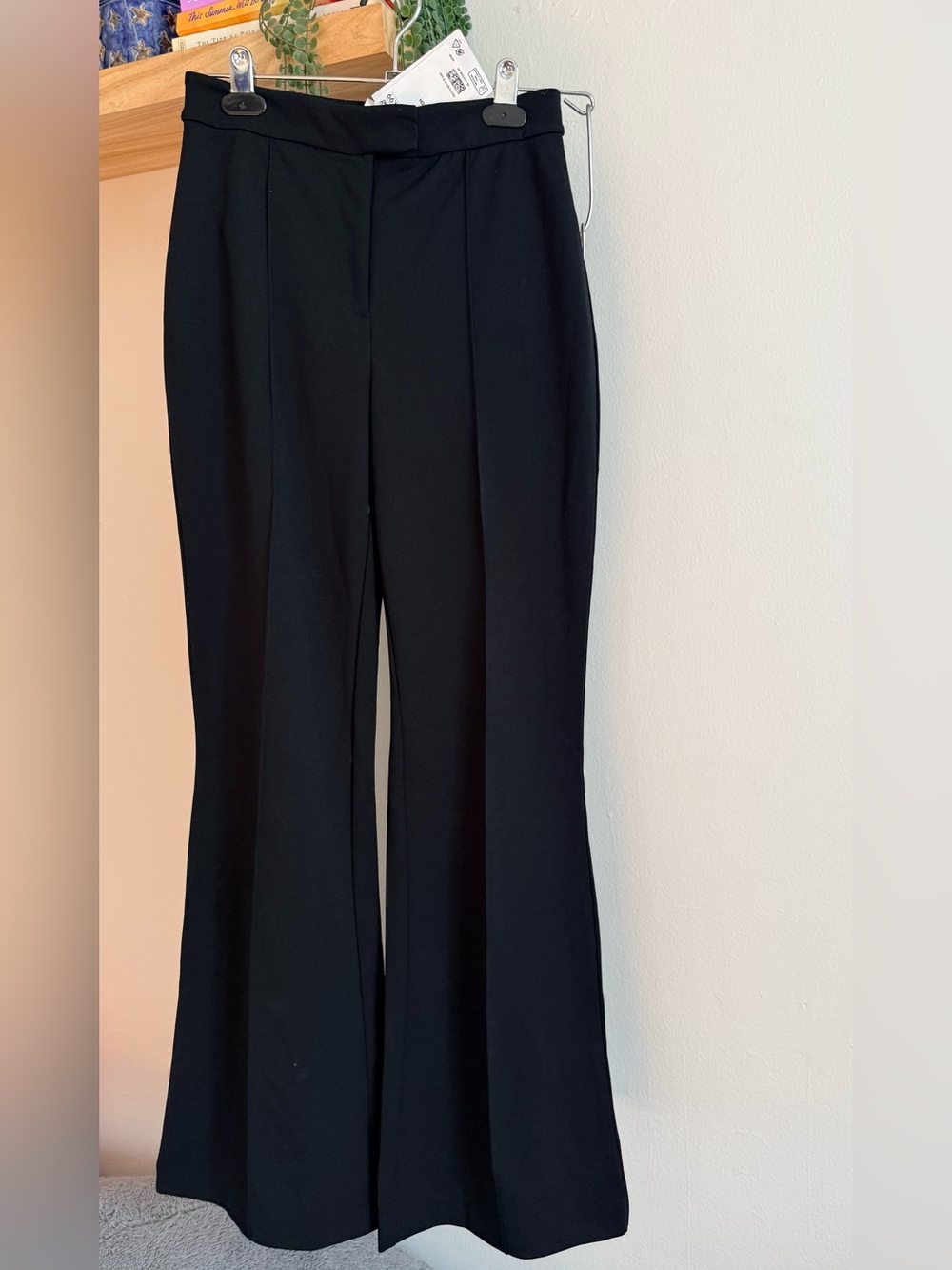 H&M Black Wide-Leg Women's Trousers